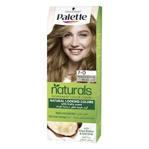 Schwarzkopf Palette Naturals Permanent Color Creme 7-0 Medium Blonde