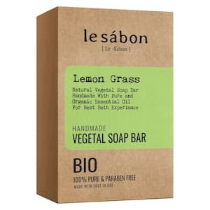 Le Sabon Natural Vegetal Soap Bar Lemon Grass 200g