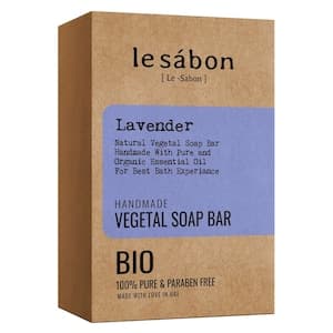 Le Sabon Natural Vegetal Soap Bar Lavender 200g