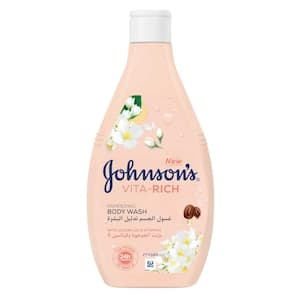 Johnson's Vita-Rich Pampering Body Wash with Jojoba Oil and Vitamin E 250ml