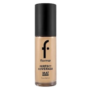 Flormar Perfect Coverage Mat Touch Foundation, 303 Classic Beige