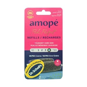 Dr. Scholl's Amope Pedi Perfect Foot File Coarse Refills 2 Refills