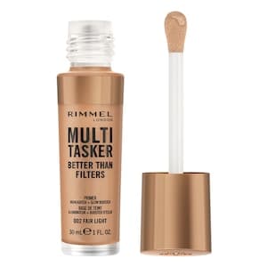 Rimmel London Multi Tasker Better Than Filters Primer Highlighter Plus Glow Booster, 002 Fair Light