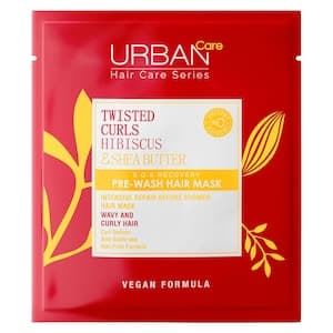Urban Care Twisted Curls Hibiscus And Shea Butter Pre-Wash Hair Mask 50ml