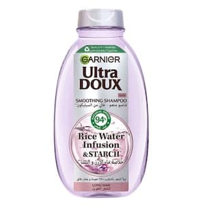 Garnier Ultra Doux Rice Water infusion and Starch Smoothing Shampoo, 400ml
