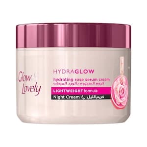 Glow & Lovely Hydraglow Night Cream Hydrating Rose Serum Cream 50g