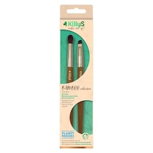KillyS Bamboo Collection Blender Eyeshadow with Brow and Eyeliner Brushes