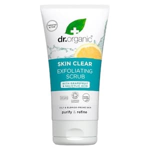 Dr.Organic Skin Clear Exfoliating Scrub With Grapefruit And Salicylic Acid 150ml