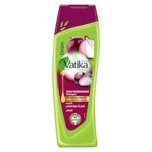 Dabur Vatika Naturals Onion Scalp Nourishment Shampoo, 400ml
