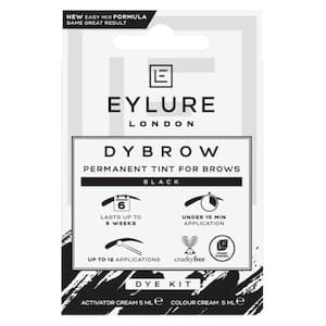 Eylure DY Brow Permanent Tint Dye Kit For Brows Black