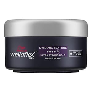 Wella Wellaflex Dynamic Texture Ultra Strong Hold Matte Paste for Men 75ml