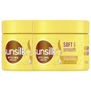 Sunsilk Styling Cream For Soft & Smooth Hair 275ml Pack of 2