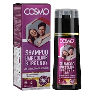 Cosmo Shampoo Hair Colour Burgundy 180ml