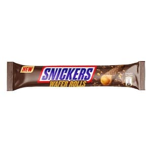 Snickers Chocolate Wafer Roll, 24g