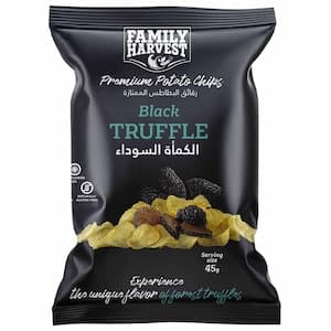 Family Harvest Premium Potato Chips Black Truffle Flavor, 45g