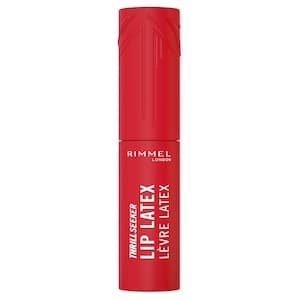 Rimmel London Thrill Seeker Lip Latex Lip Lacquer, 400 Rimmel Red