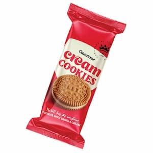 Gandour Cream Cookies Vanilla Cream, 38g