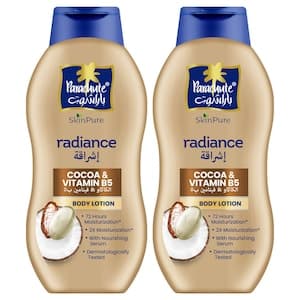 Parachute Cocoa and Vitamin B5 Body Lotion, 400ml Pack of 2