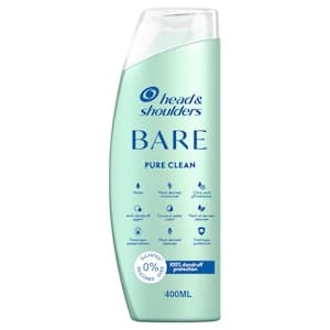 Head & Shoulders Bare Pure Clean Shampoo, 400ml