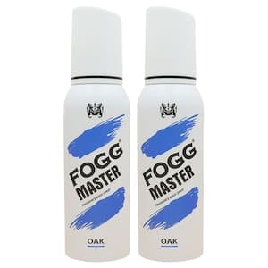 Fogg Master Fragrance Body Spray, Oak, 120ml Pack of 2