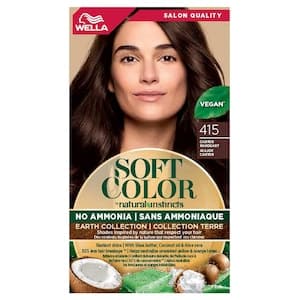 Wella Natural Instincts Soft Color Ammonia Free Hair Colour, 415 Canyon Mahogany