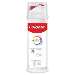 Colgate Total Clean Mint Toothpaste Pump, 100ml