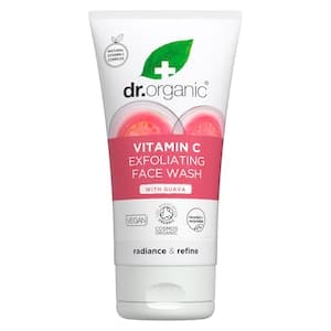 Dr. Organic Vitamin C Exfoliating Face Wash with Guava, 150ml