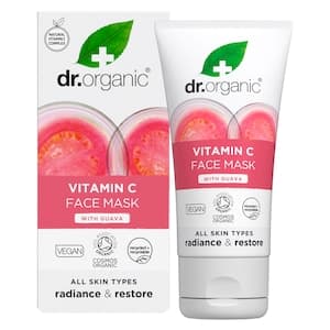 Dr. Organic Vitamin C Face Mask Wit Guava, 50ml