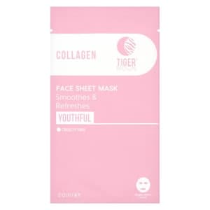 Tiger Moon Youthful Collagen Face Sheet Mask, 25ml