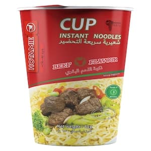 Hotamie Beef Flavour Instant Noodles Cup, 65g