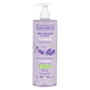 Evoluderm Relaxing Shower Gel, Lavender, 500ml