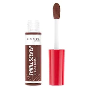 Rimmel London Thrill Seeker Glassy Lip Gloss, 800 Chocolate Glaze