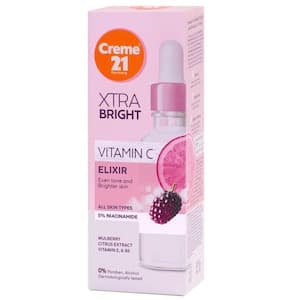 Crème 21 Face Serum, Vitamin C Extra Bright Elixir, 30ml