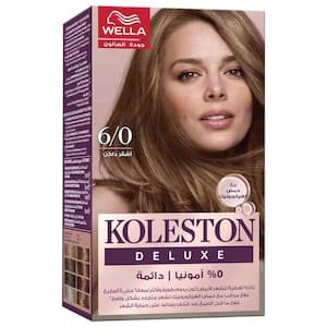 Wella Koleston Deluxe Permanent Hair Dye, Dark Blonde 6/0