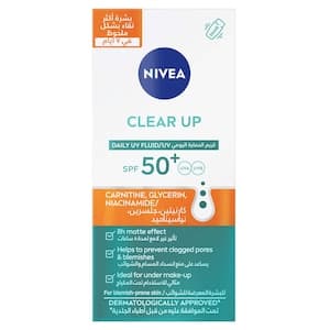 NIVEA Clear Up Daily UV Sun Fluid SPF50+ 40ml