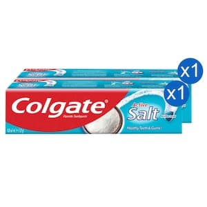 Colgate Active Salt Toothpaste 100ml, Pack of 2