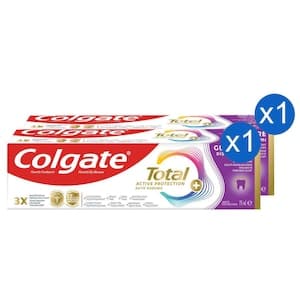 Colgate Total Active Protection Pro Gum Health Toothpaste 75ml, Pack of 2