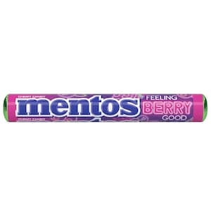 Mentos Berry Good Chewy Candy Roll, 14 PCS