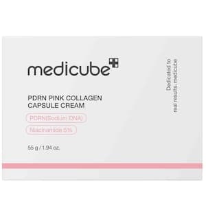 Medicube PDRN Pink Collagen Capsule Cream with Sodium DNA and Niacinamide, 55g