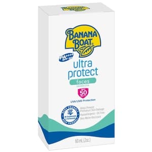 Banana Boat Face Sunscreen Lotion SPF50, 60ml