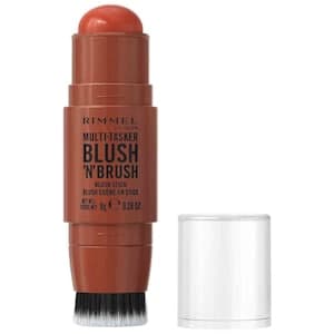 Rimmel London Multi-Tasker Blush 'N' Brush Stick, 300 Nearly Suede, 8g