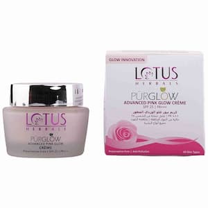 Lotus Herbals Purglow Advanced Pink Glow Creme SPF 25, 60g