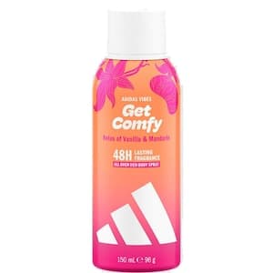 Adidas Vibes Get Comfy Deo Body Spray, Vanilla, 48H Protection, 150 ml