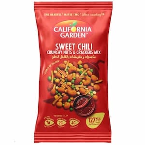 California Garden Sweet Chili Crunchy Nuts and Crackers Mix, 30g