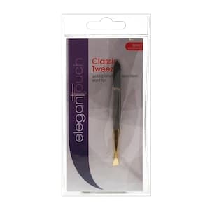 Elegant Touch Tip Slanted End Tweezer Multicolour