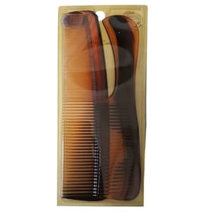 Pretty Miss Hair Comb 55055 Brown 2 PCS