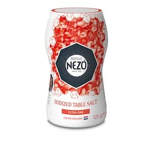 Nezo Extra Fine Iodized Table Salt, 125g