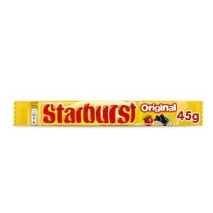 Starburst Original Fruit Chews Candy, 45g