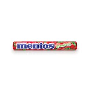 Mentos Strawberry Candy, 37.5g