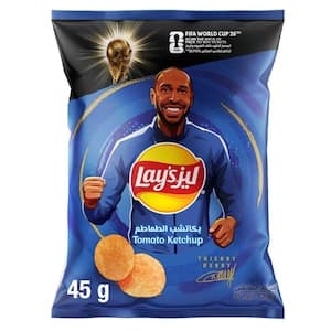 Lay's Tomato Ketchup Potato Chips, 45g